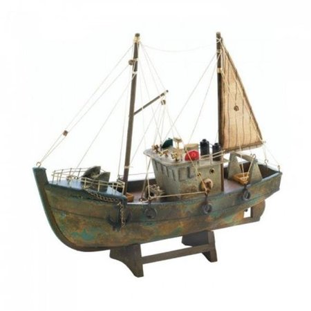 ACCENT PLUS Accent Plus 10018486 Fishing Boat Model 10018486